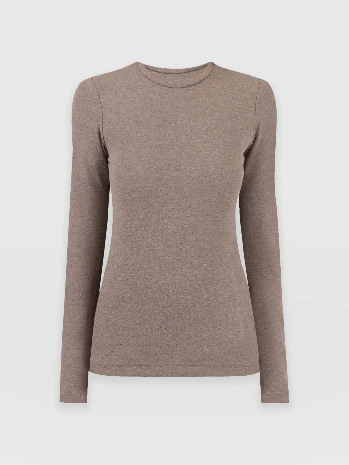 Glen Crew Neck Tee - Coco