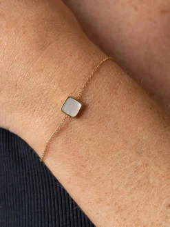 Iridescence Square Bracelet - Gold