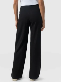 Keller Wide Leg Pant - Black
