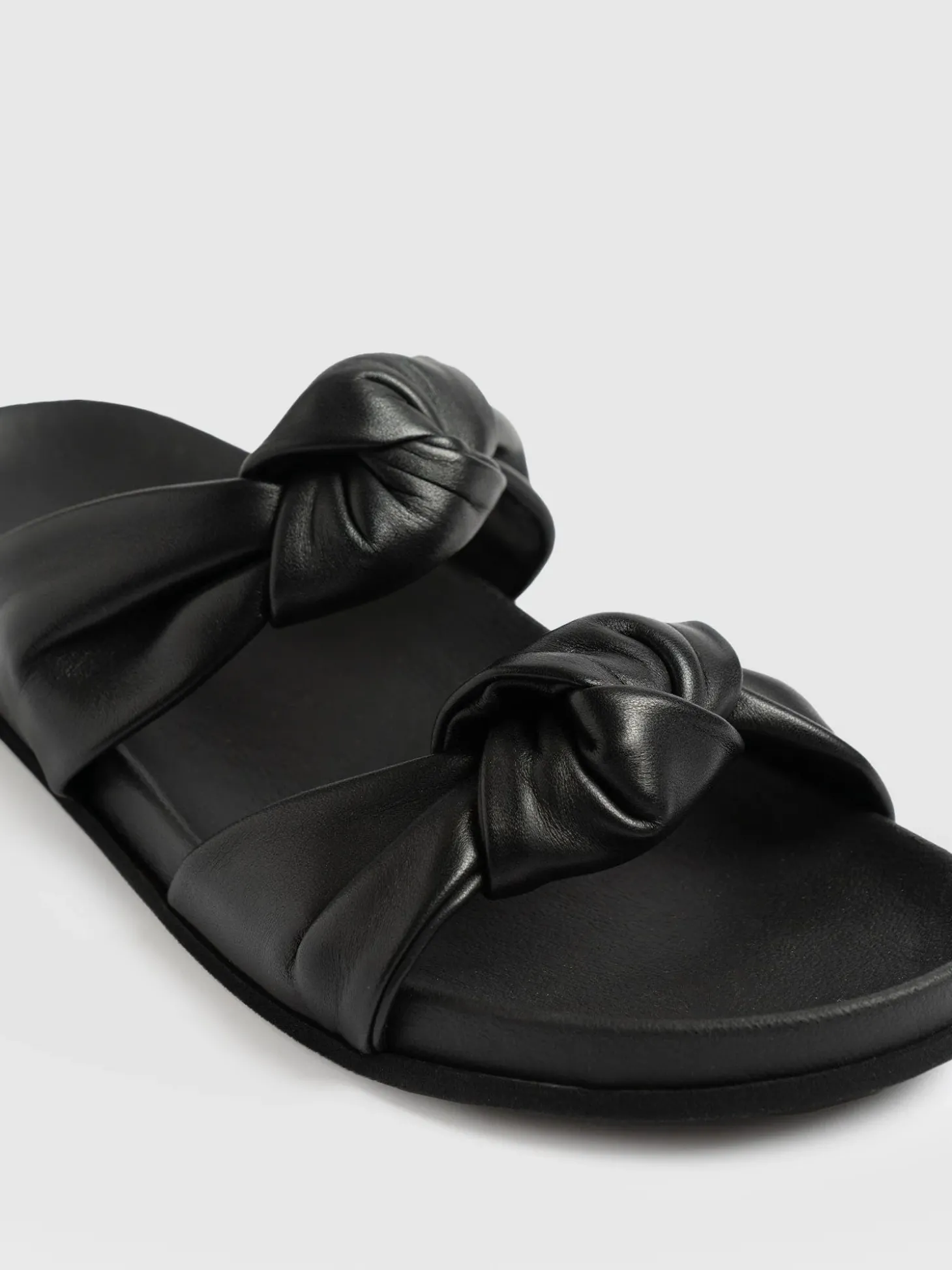 Kingston Knot Sandal - Black