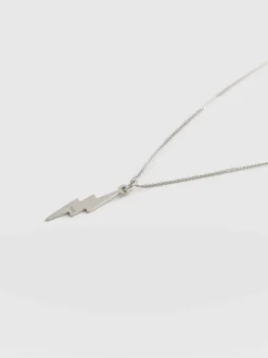 Lightning Necklace - Silver