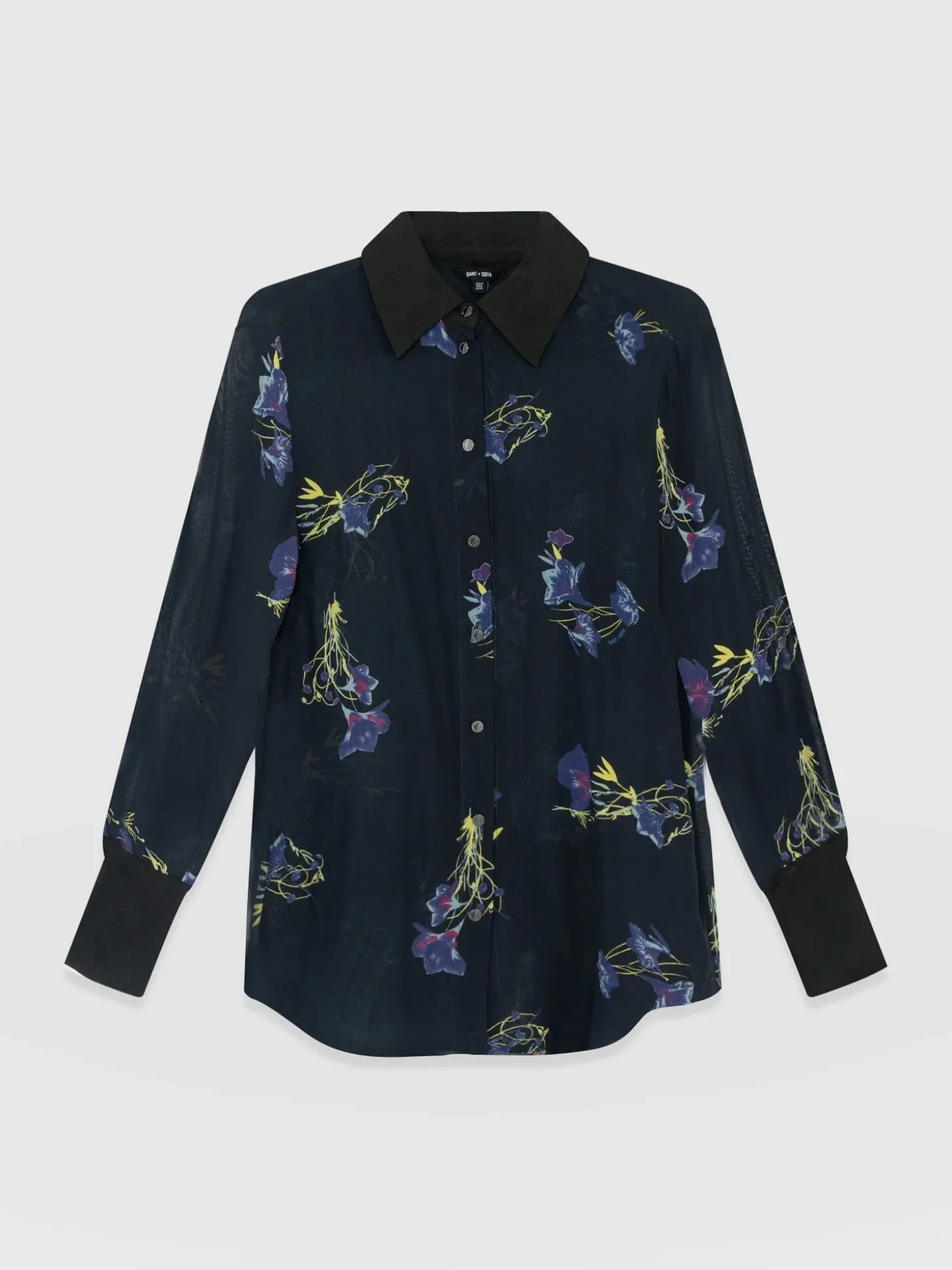 Madison Shirt - Blue Lily Gardens