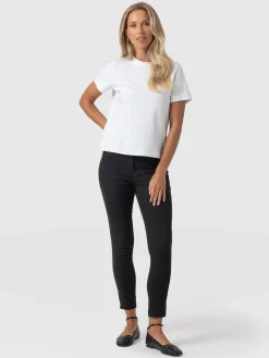 Maeva Skinny Pant - Black