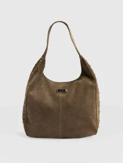 Margot Hobo Shoulder Bag - Khaki