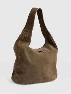 Margot Hobo Shoulder Bag - Khaki