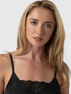 Mia Lace Cami - Black