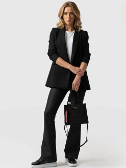 Mini Penny Tote Bag - Black