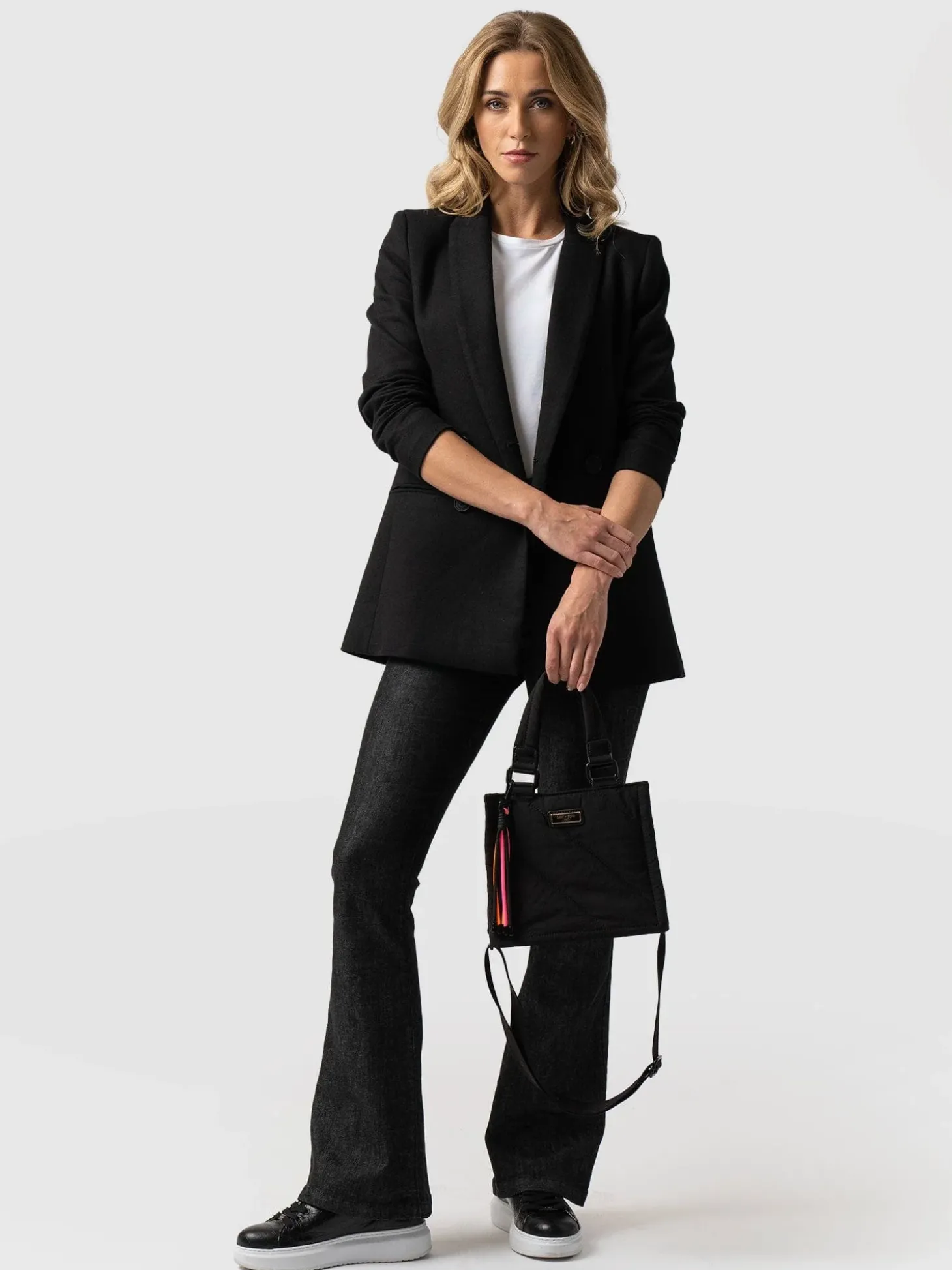 Mini Penny Tote Bag - Black