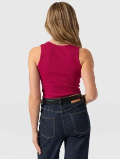 Nova Racer Vest - Fuchsia Pink