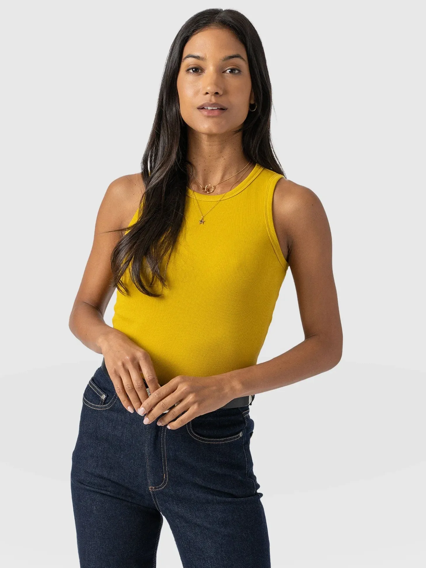 Nova Racer Vest - Mustard