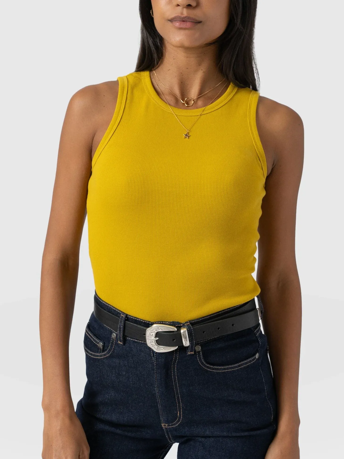 Nova Racer Vest - Mustard