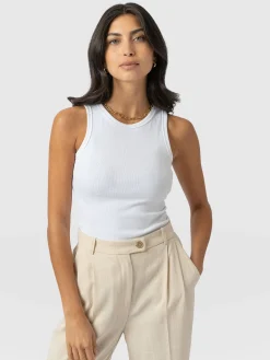 Nova Racer Vest - White