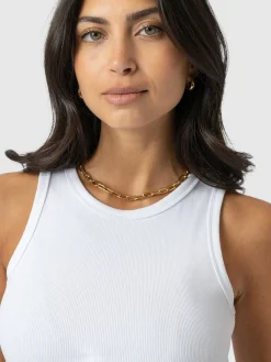 Nova Racer Vest - White