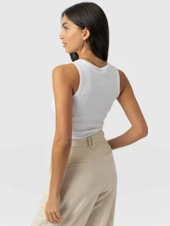 Nova Racer Vest - White