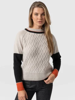 Rayner Cashmere Jumper - Beige