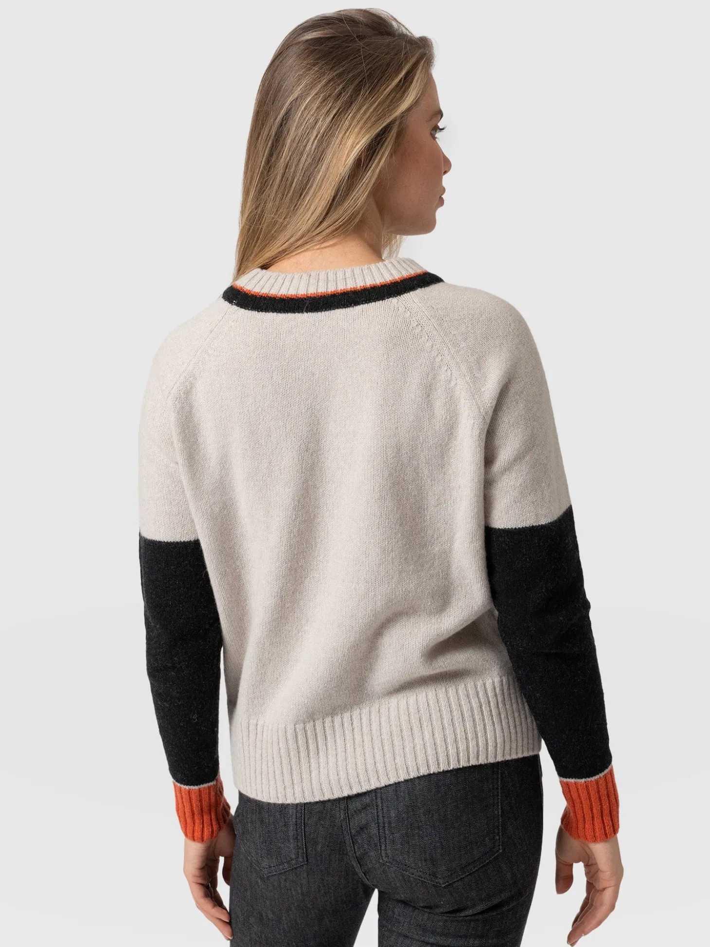 Rayner Cashmere Jumper - Beige