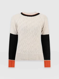 Rayner Cashmere Jumper - Beige