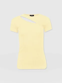 Reveal Tee - Yellow