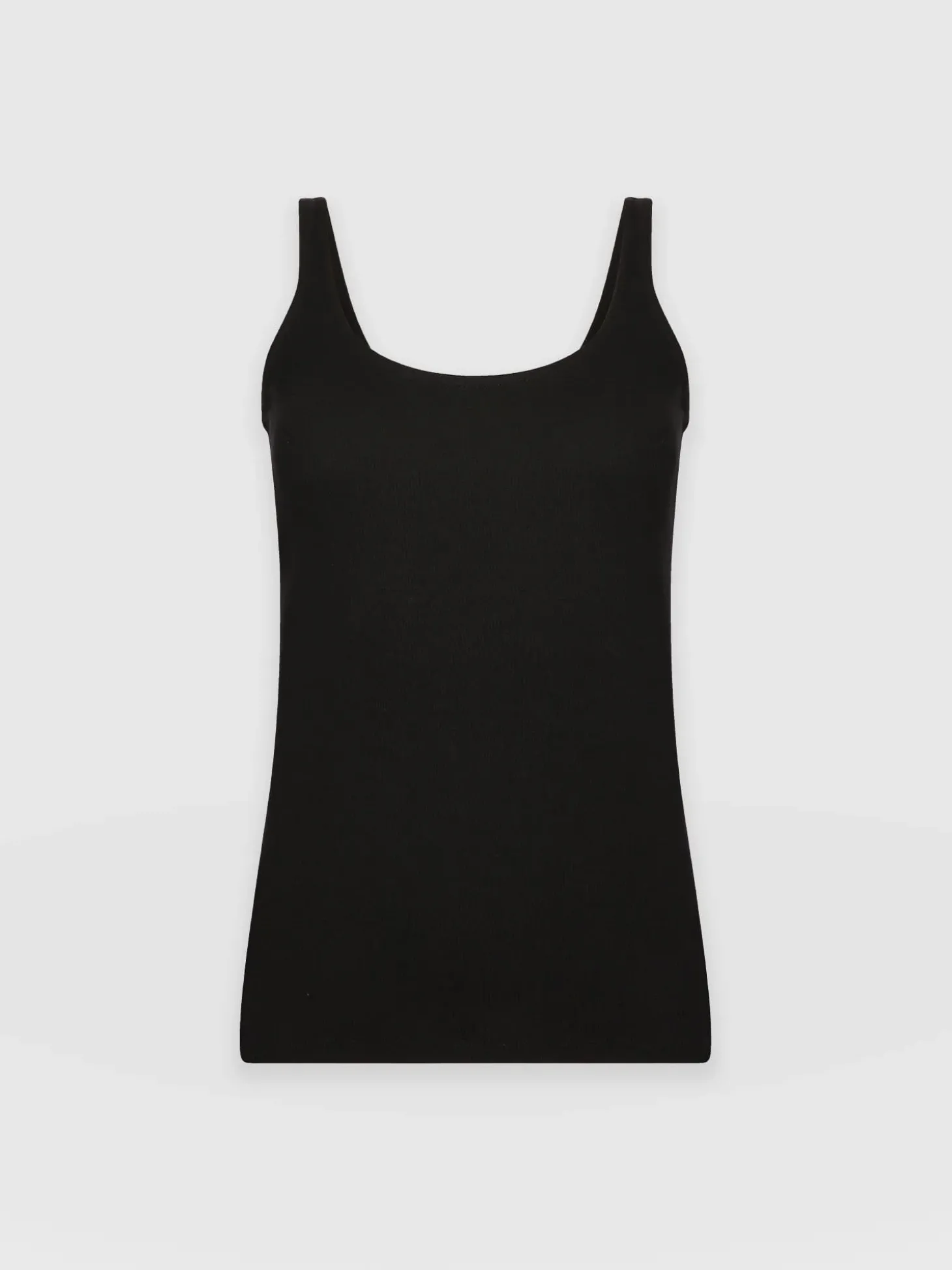 Rib Cami - Black
