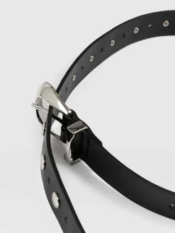 Roxie Studded Belt - Black