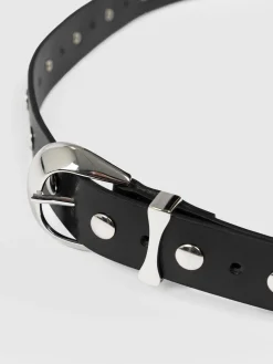 Roxie Studded Belt - Black