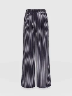 Sloane Pant - Navy Stripe