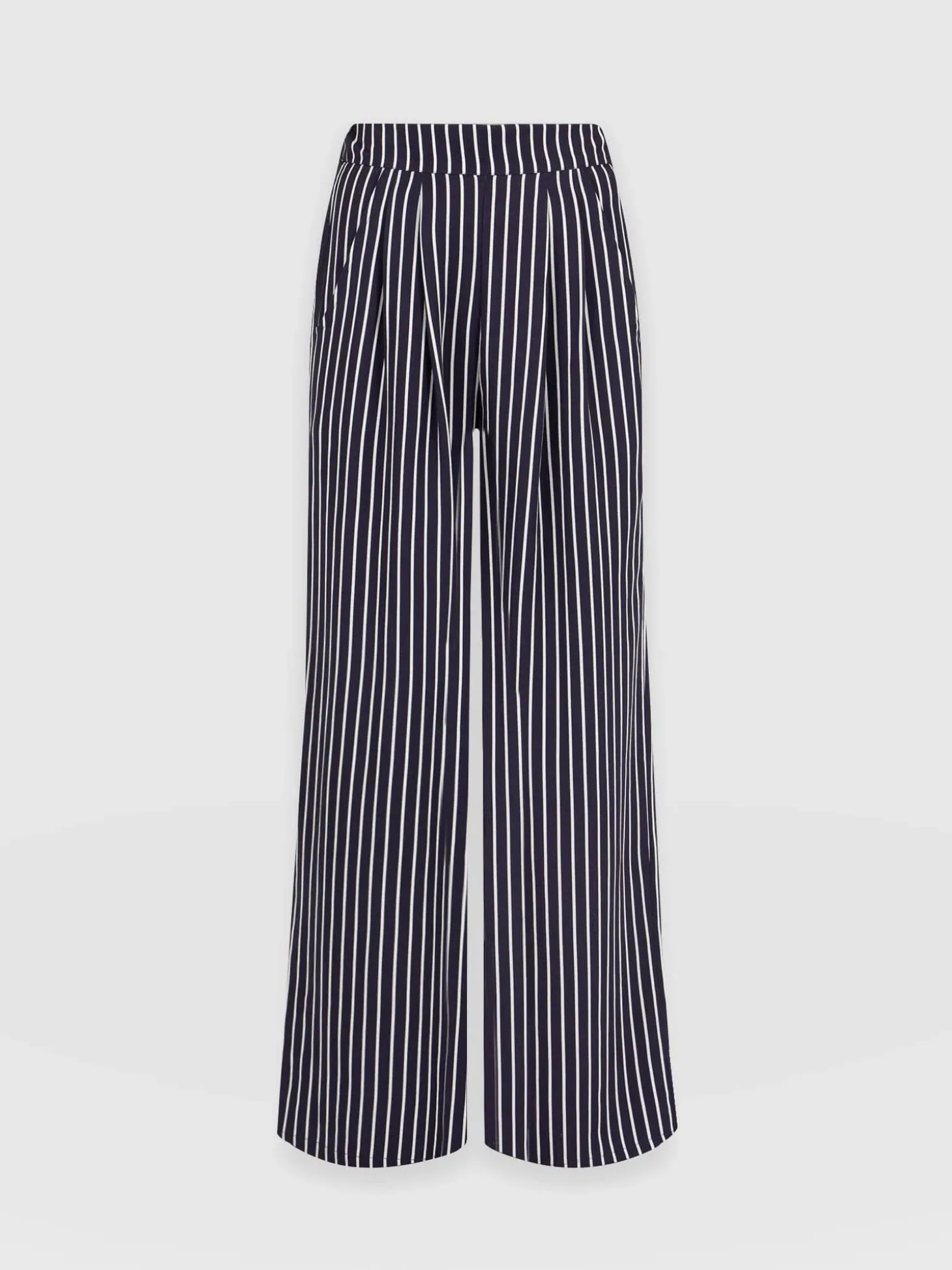 Sloane Pant - Navy Stripe