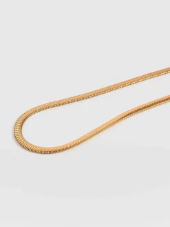 Snake Chain Necklace- Gold