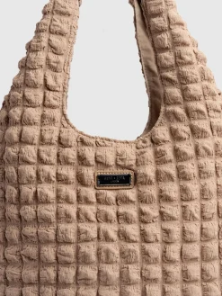 Soho Shoulder Tote Bag - Beige