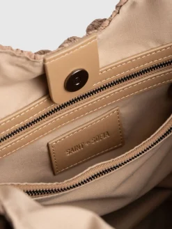 Soho Shoulder Tote Bag - Beige
