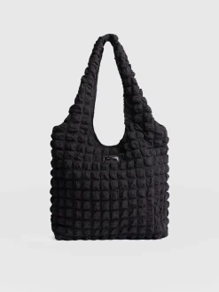 Soho Shoulder Tote Bag - Black