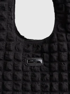 Soho Shoulder Tote Bag - Black