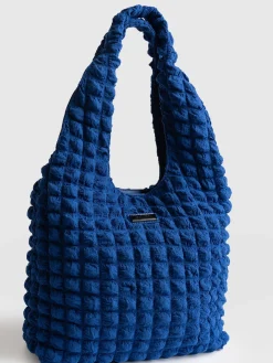 Soho Shoulder Tote Bag - Blue