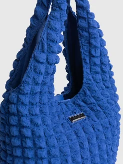 Soho Shoulder Tote Bag - Blue