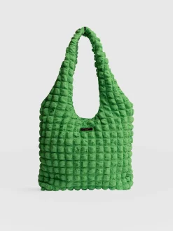 Soho Shoulder Tote Bag - Green