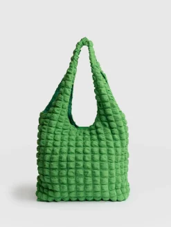Soho Shoulder Tote Bag - Green