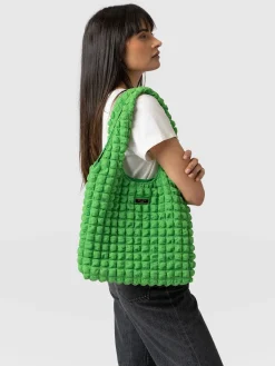 Soho Shoulder Tote Bag - Green