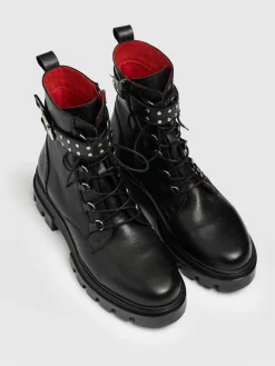 Southbank Studded Boot - Black