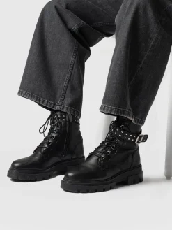 Southbank Studded Boot - Black