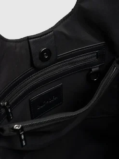 Stella Shoulder Tote Bag - Gloss Black