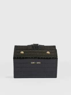 Sunglasses Multi Case - Black Croc