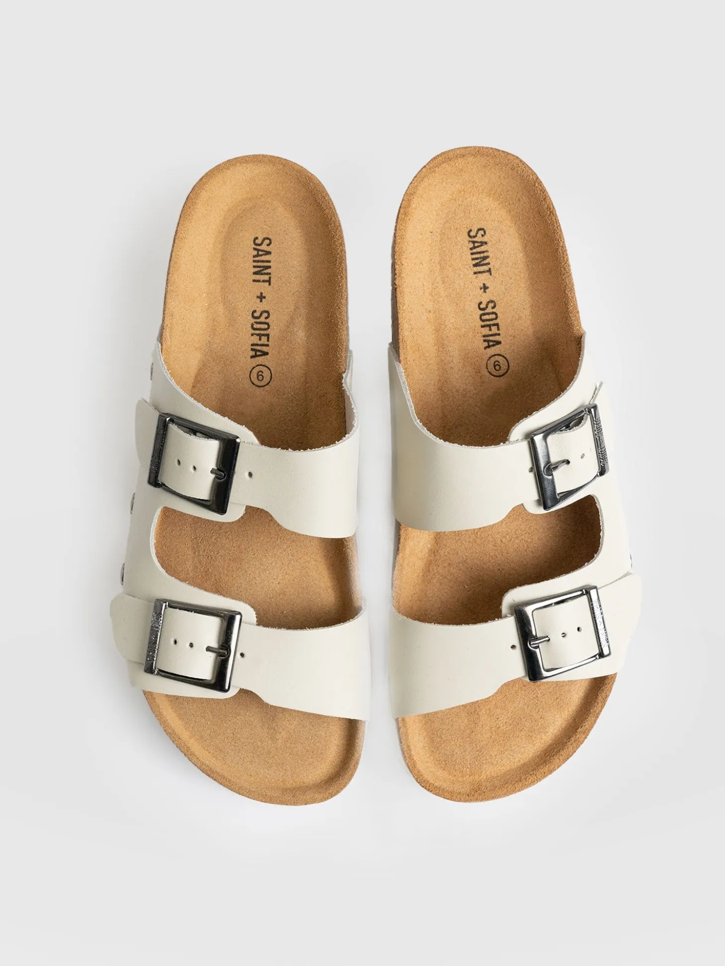 Sutton Slide - Cream Studded