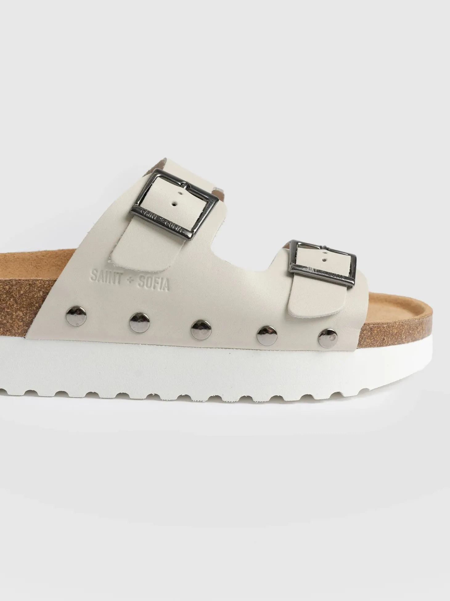 Sutton Slide - Cream Studded