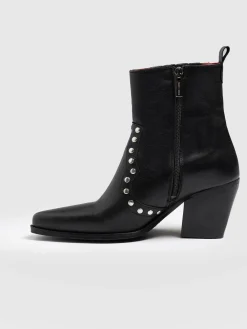 Texas Studded Boot - Black