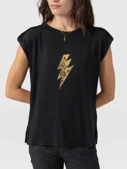 Turn Up Tee - Black Rock N Roll