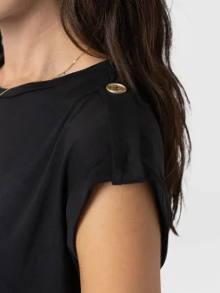 Turn Up Tee - Black Rock N Roll