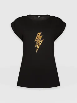 Turn Up Tee - Black Rock N Roll