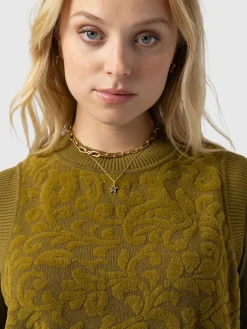 Wren Sleeveless Knit - Olive